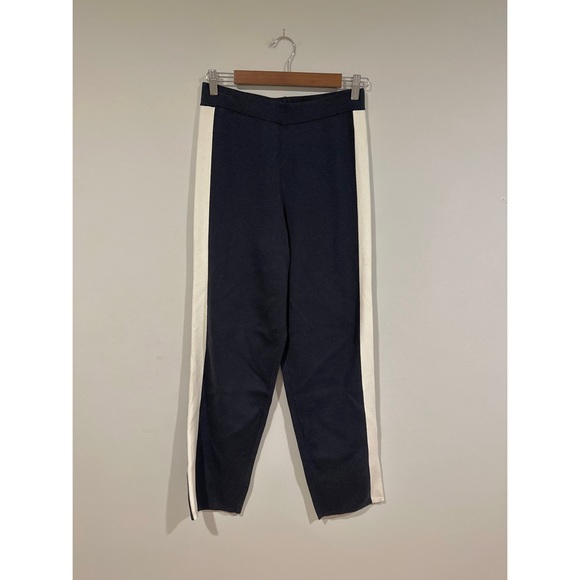 NWT Kule Nola knit sweat pant, navy, size small - Picture 2 of 14